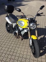 Ducati Scrambler 1100  gelb aus 1.Hand mit Topcase