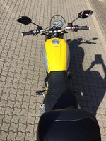 Ducati Scrambler 1100  gelb aus 1.Hand mit Topcase